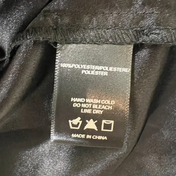 Immaculate BHLDN Black Gold Lace Flourish A-Line Dress $380 - Picture 7 of 11